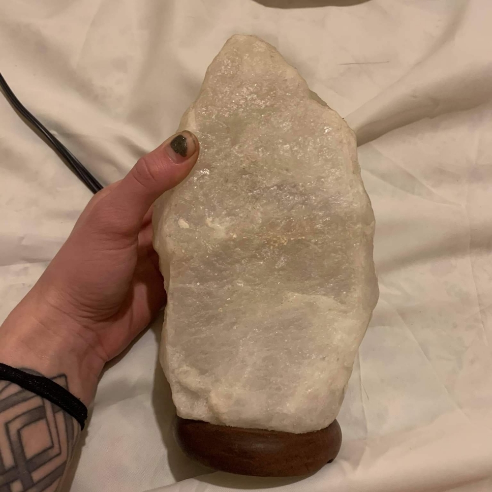 Himalayan salt lamp